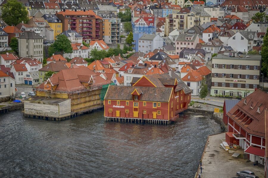 Quel quartier où loger à Bergen