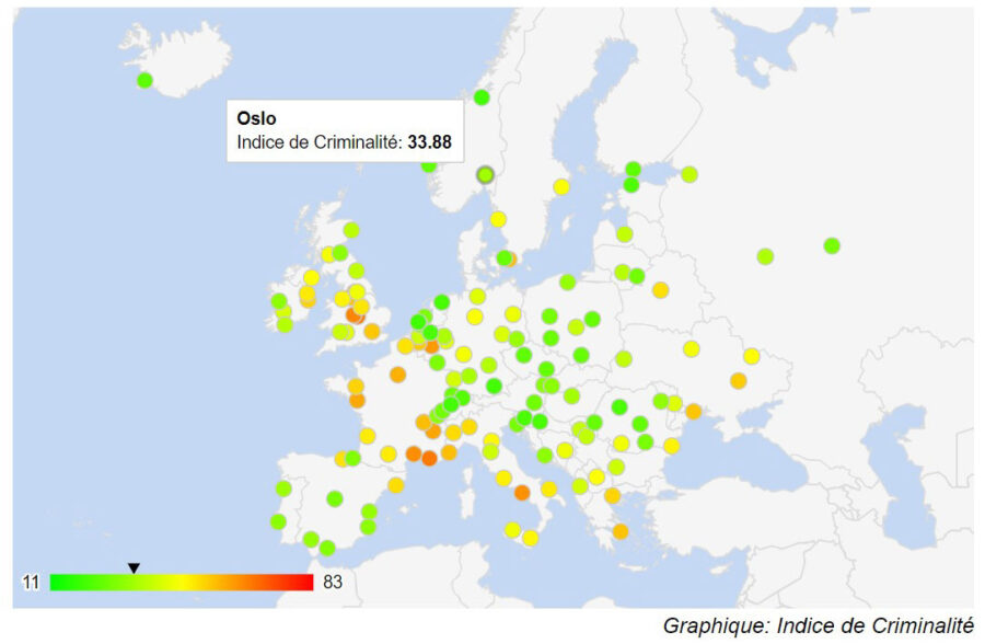 Carte criminalité OSLO
