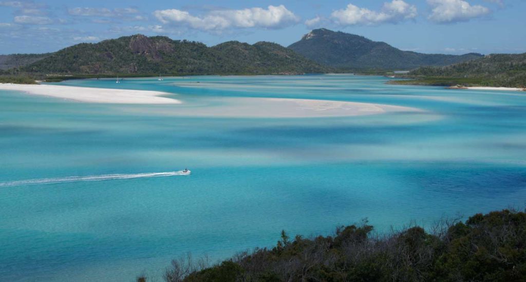 Biltur i Australien, Queensland, krydstogter Whitsundays Islands