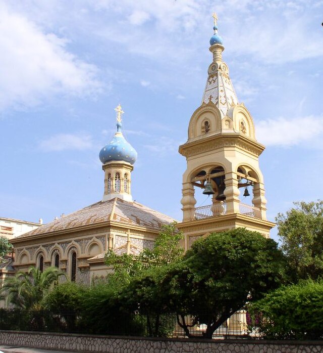 Russian church in Cannes