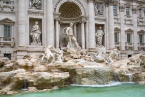 FONTAINE DE TREVI ROME SUR MON CIRCUIT A PIED