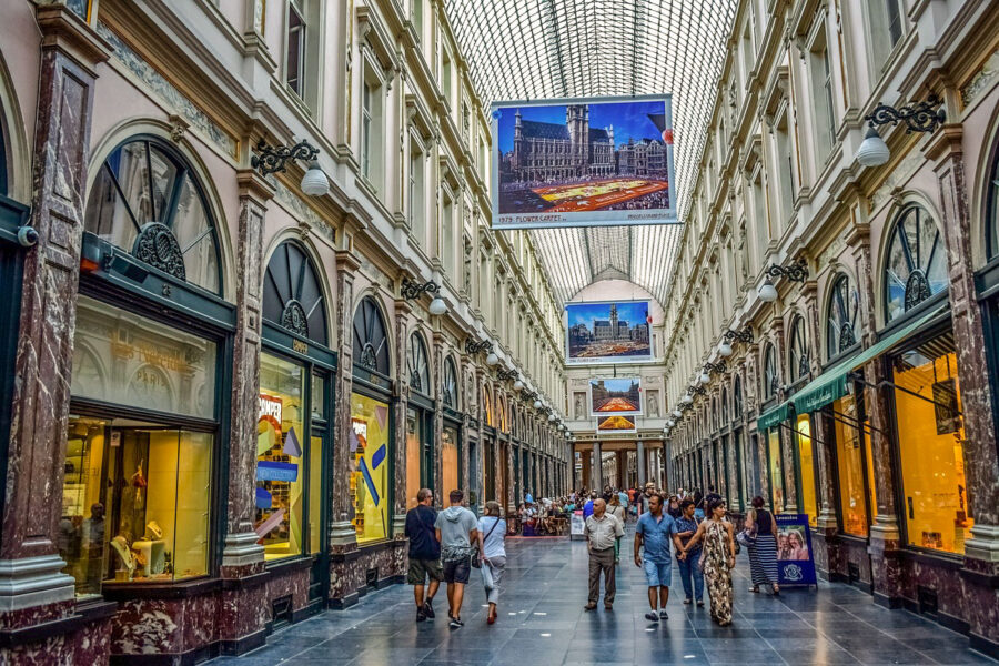Galeries royales de Saint Hubert : une étape incontournable quand on visite Bruxelle en 1 jour