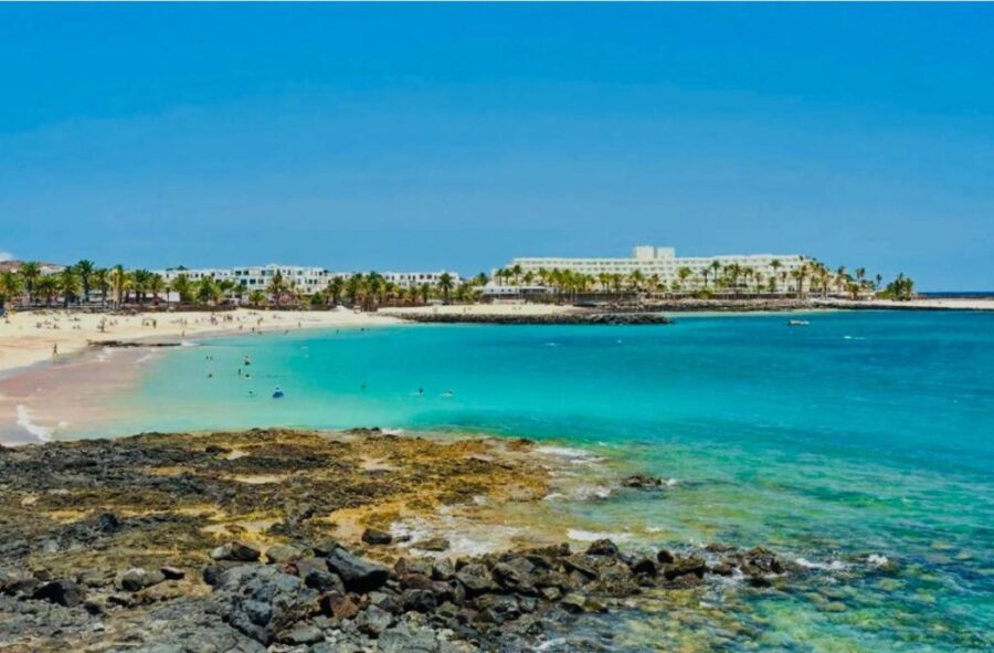 Très belle plage à Lanzarote