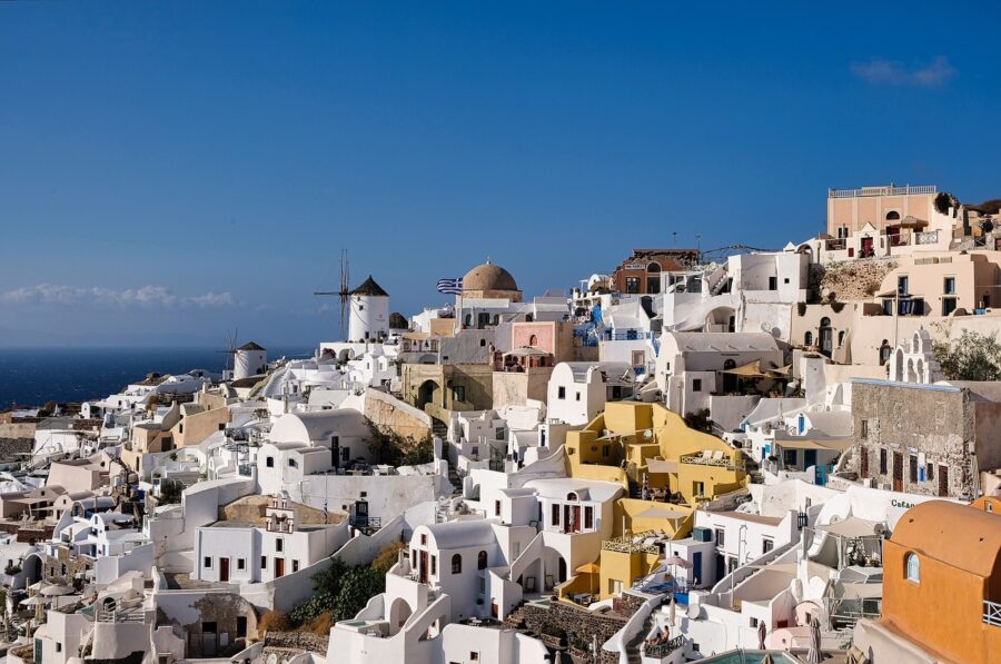 zones et celles à éviter à Santorin