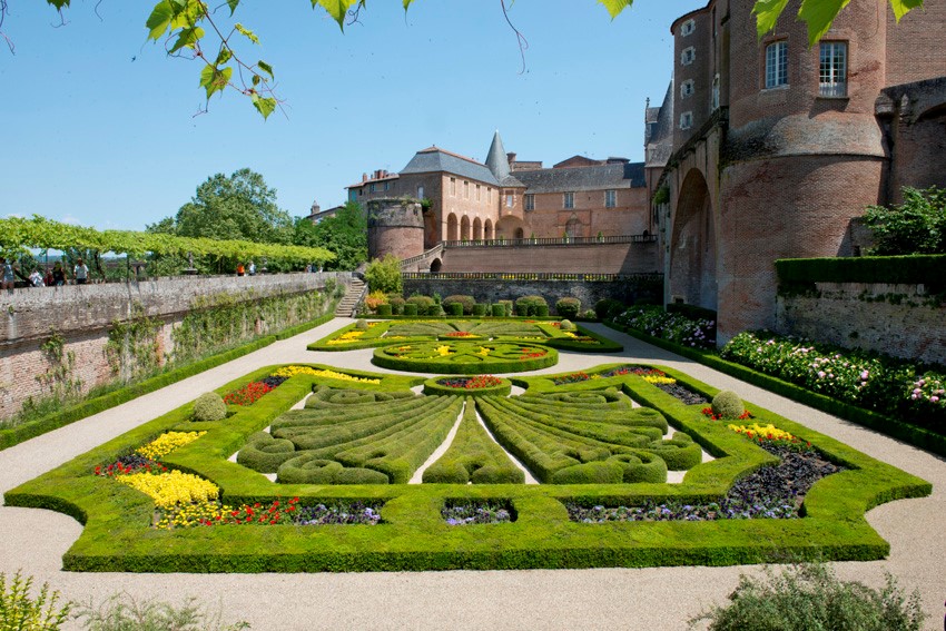Que visiter à Albi jardins du palais de la berbie