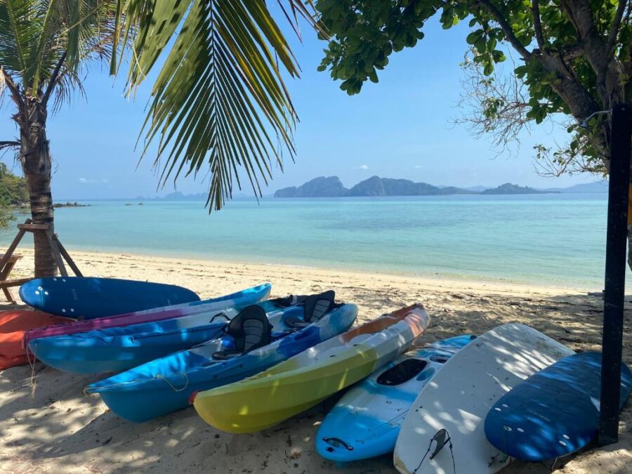 Hôtel sur l'île secrète de Koh Kradan