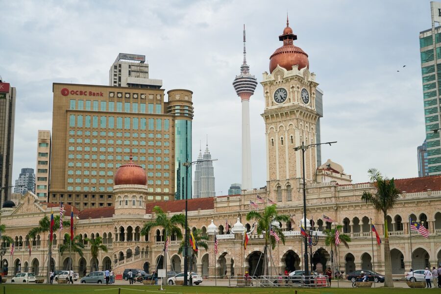 Historic district, stop on my tour to visit Kuala Lumpur in 1 day