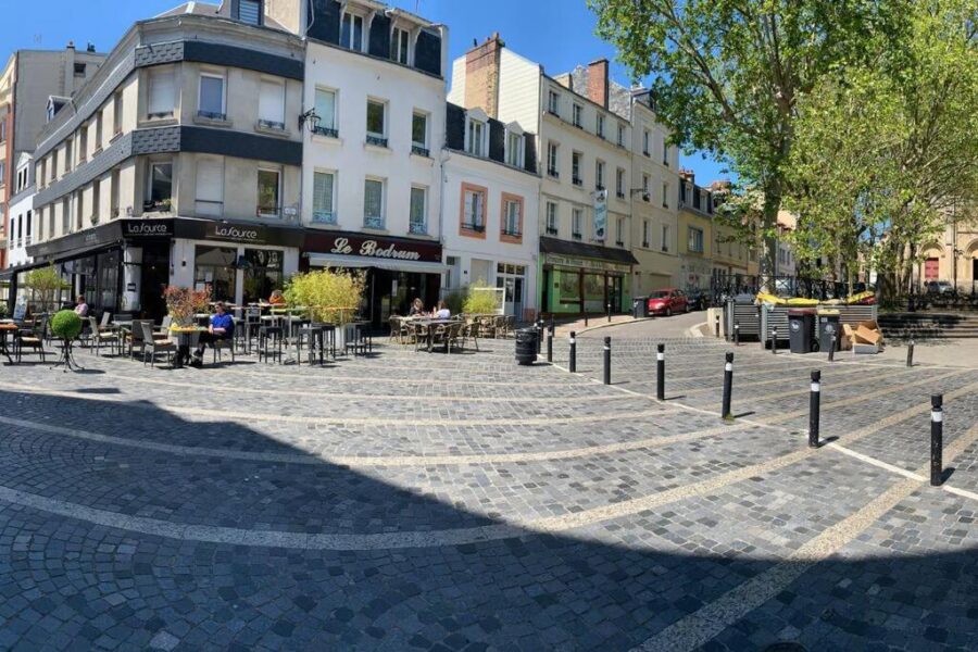 Quartier touristique et sûr au Havre