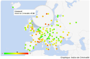 Vulnerability Map Liverpool Neighborhoods to avoid, dangerous areas, red light districts in Liverpool
