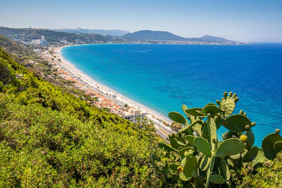 Plus belle plage de Rhodes