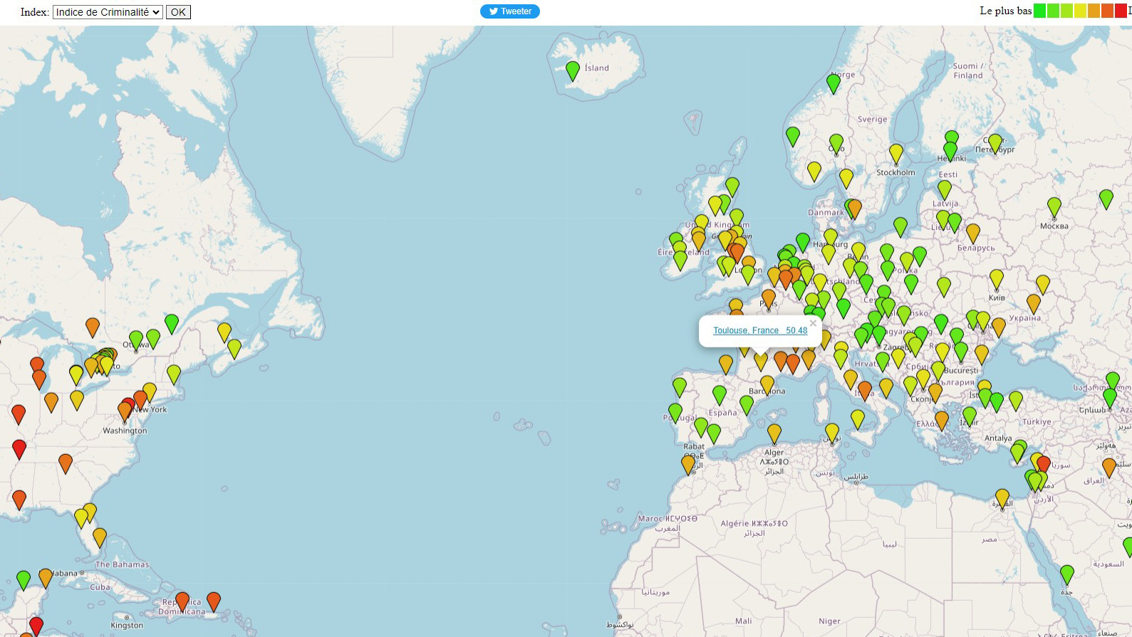 Toulouse Quartiers à éviter, zones dangereuses, quartiers chauds