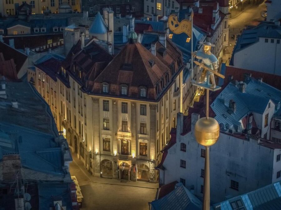 Hôtel recommandé dans quartier sûr de Tallinn