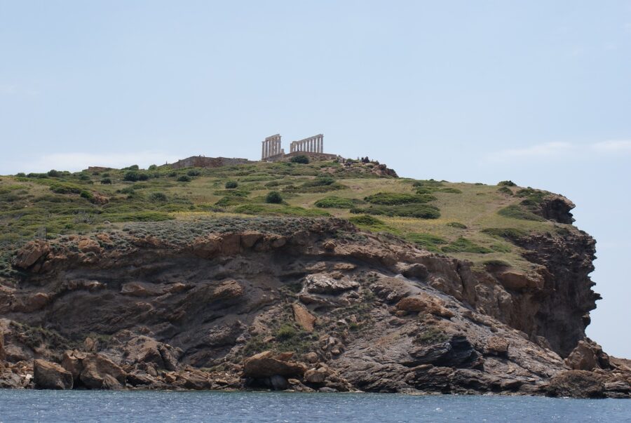 Cap Sounion près d'Athènes